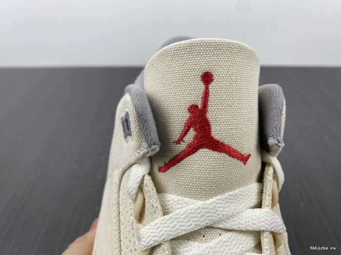 Cheap TB Jordan Air Muslin Retro 3 DH7139-100 0713
